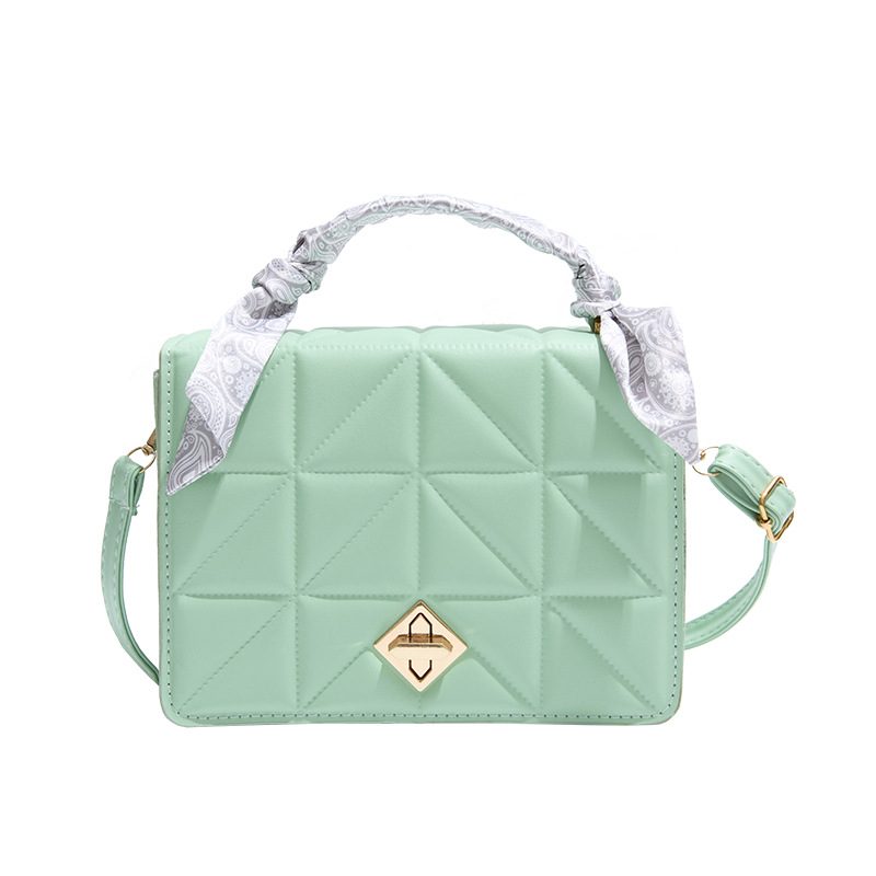 Minimalist Solid Color Crossbody Top-Handle Bag view 8