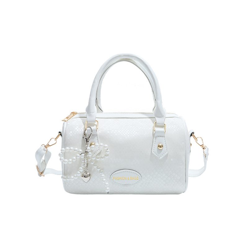 Casual Boston Pillow Crossbody Top-Handle Bag view 6