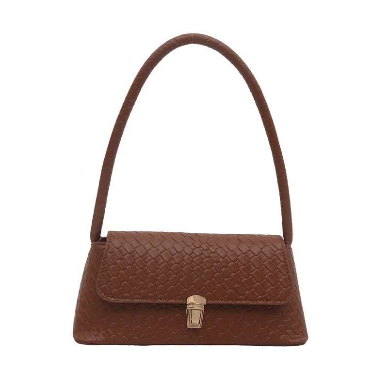 Woven Texture Shoulder Crossbody Square Bag view 10