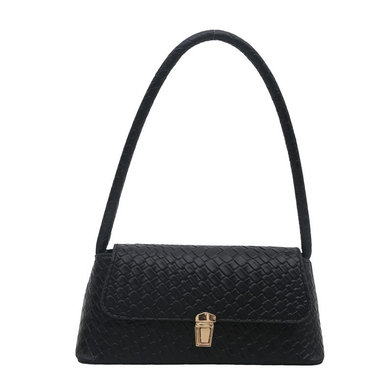 Woven Texture Shoulder Crossbody Square Bag view 6