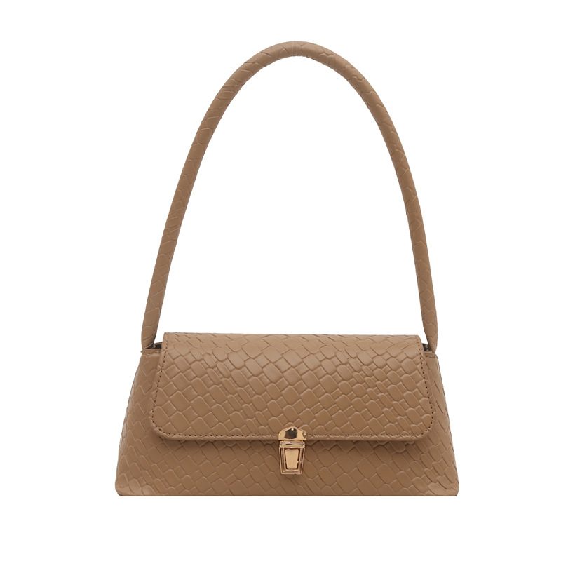 Woven Texture Shoulder Crossbody Square Bag view 8