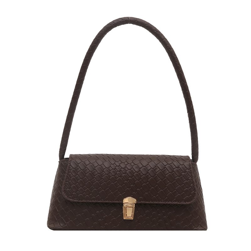 Woven Texture Shoulder Crossbody Square Bag view 9