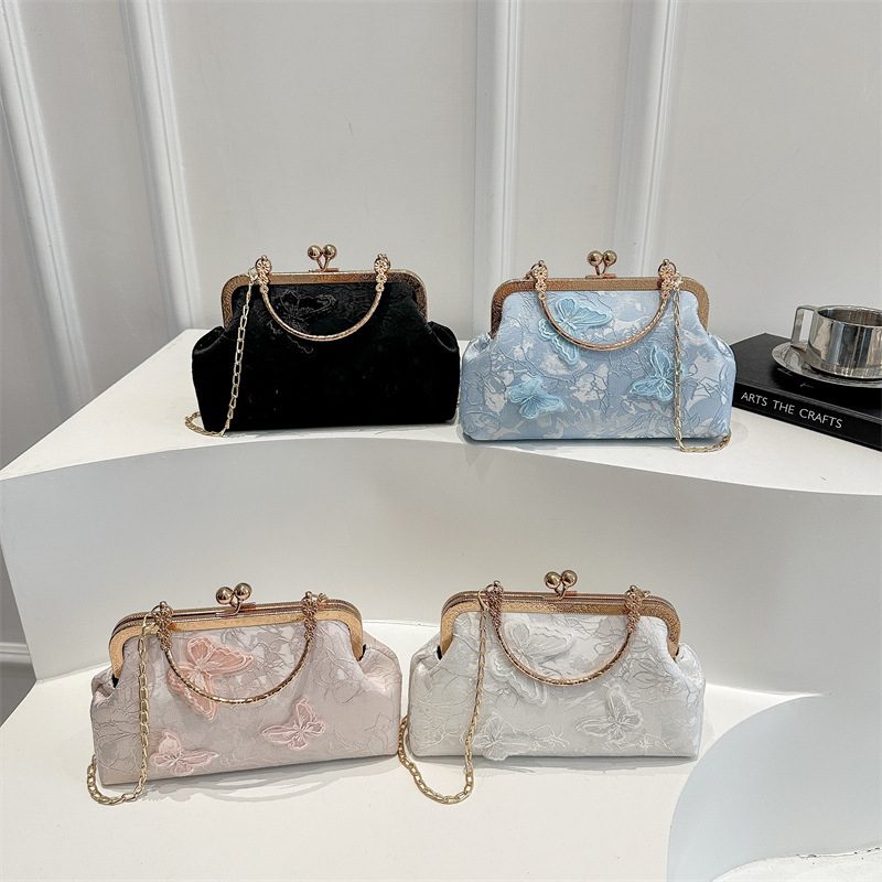 New Chinese Style Butterfly Chain Crossbody Bag