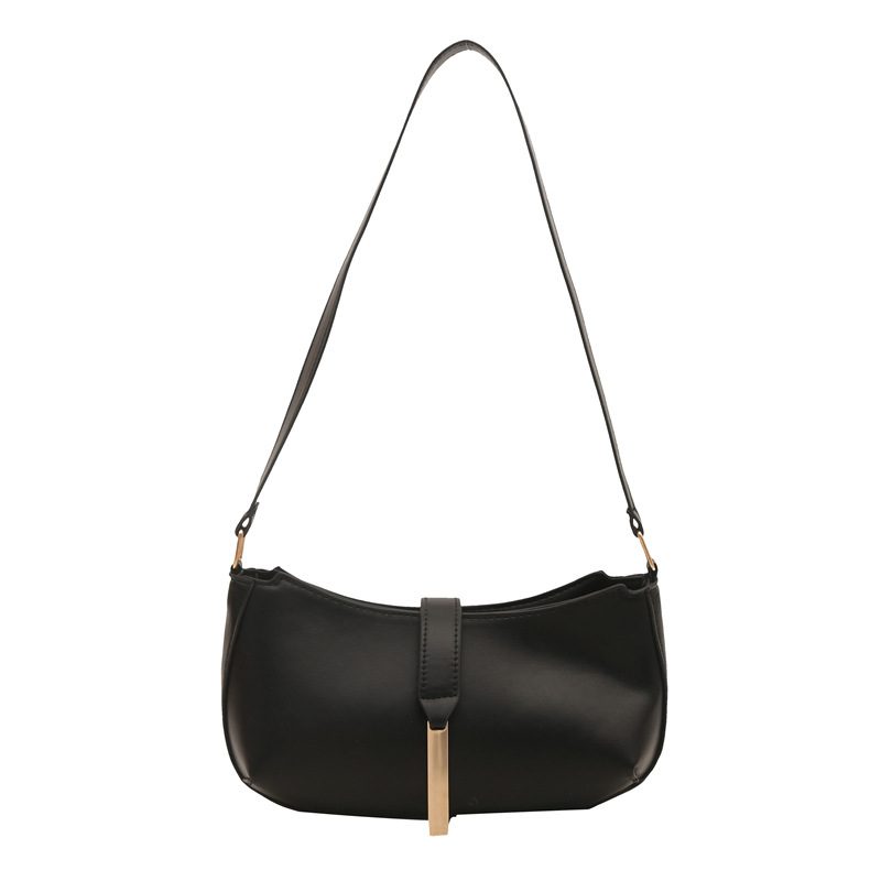 Tas Kotak Selempang Bahu Vintage dengan Buckle view 5