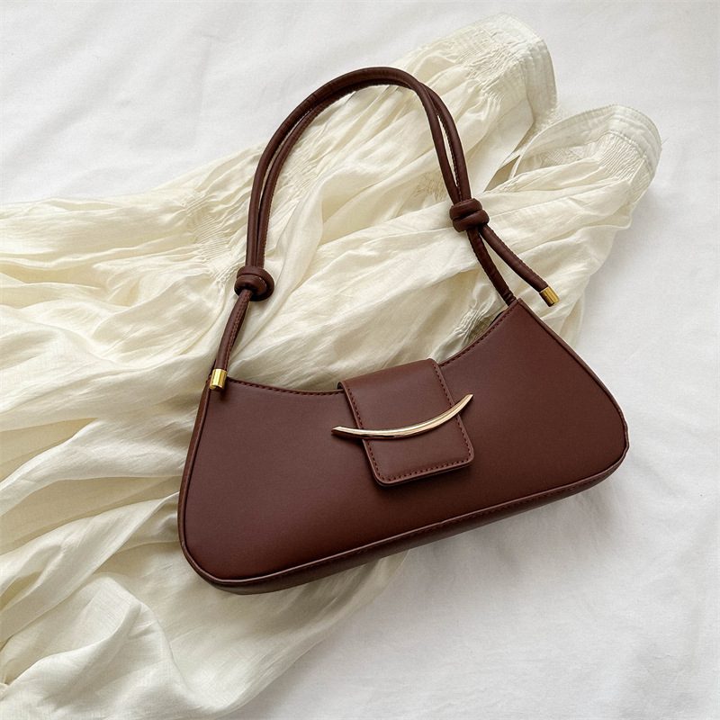 French Style Minimalist Shoulder Crossbody Bag view 6