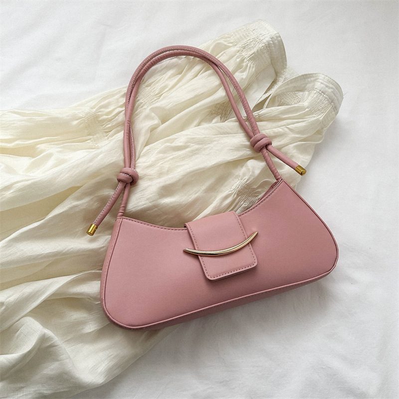 French Style Minimalist Shoulder Crossbody Bag view 7