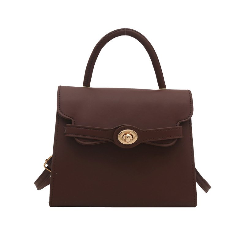 Retro Minimalist Large Capacity Crossbody Square Bag view 6
