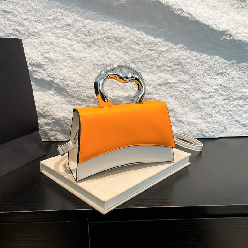 Tas Selempang Kotak Minimalis Warna Blok view 2