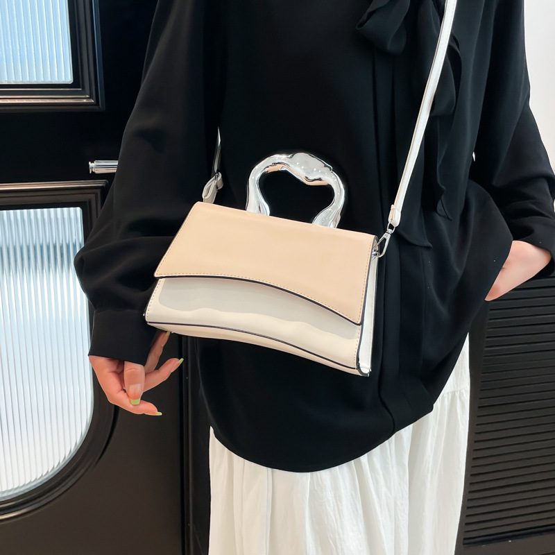 Tas Selempang Kotak Minimalis Warna Blok view 3