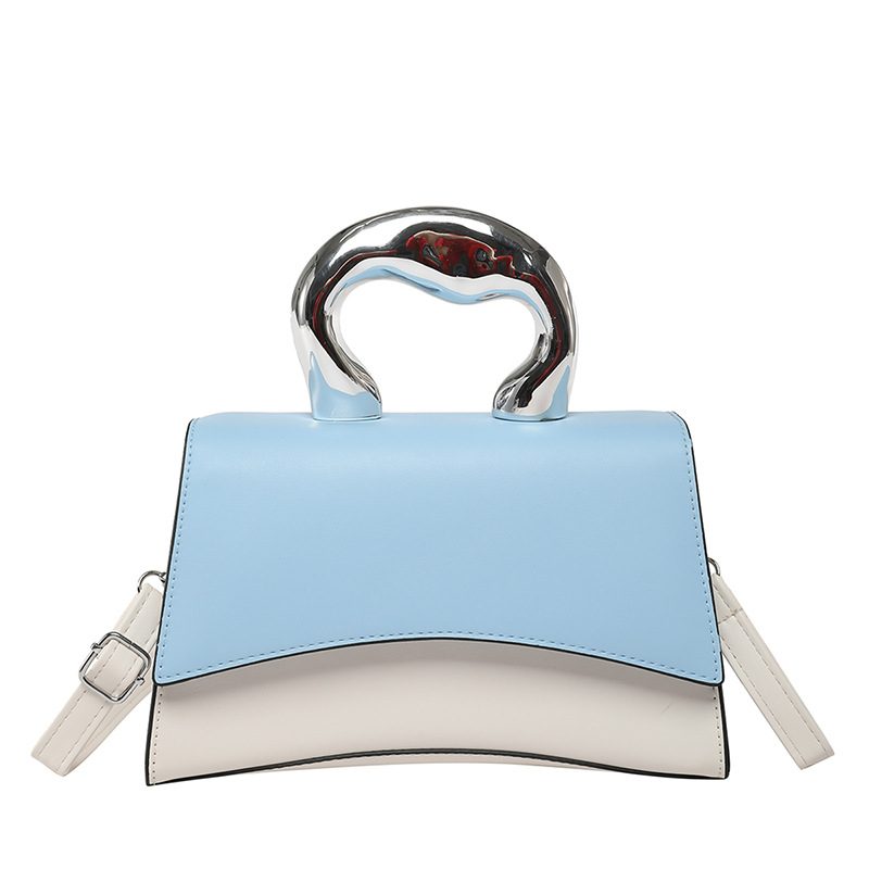 Tas Selempang Kotak Minimalis Warna Blok view 7