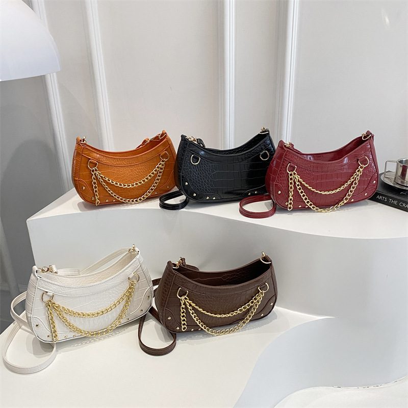 Retro Chain Minimalist Shoulder Crossbody Bag