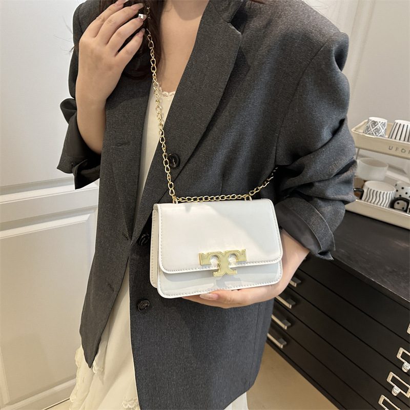 Minimalist Urban Shoulder Crossbody Square Bag view 2