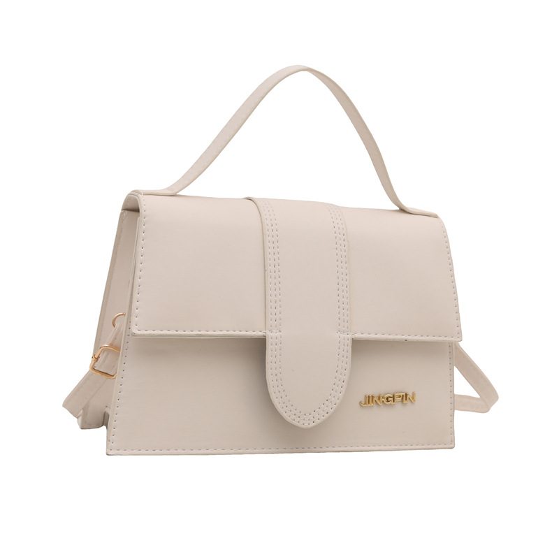 French Flap Minimalist Crossbody Top-Handle Bag view 5
