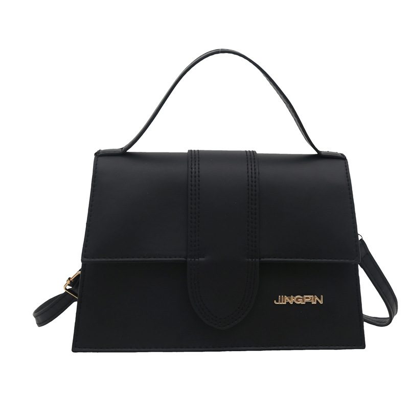 French Flap Minimalist Crossbody Top-Handle Bag view 6