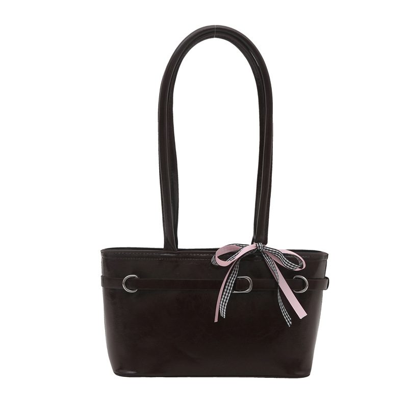 Tas Selempang Bahu Pita Manis dengan Pegangan Atas view 9