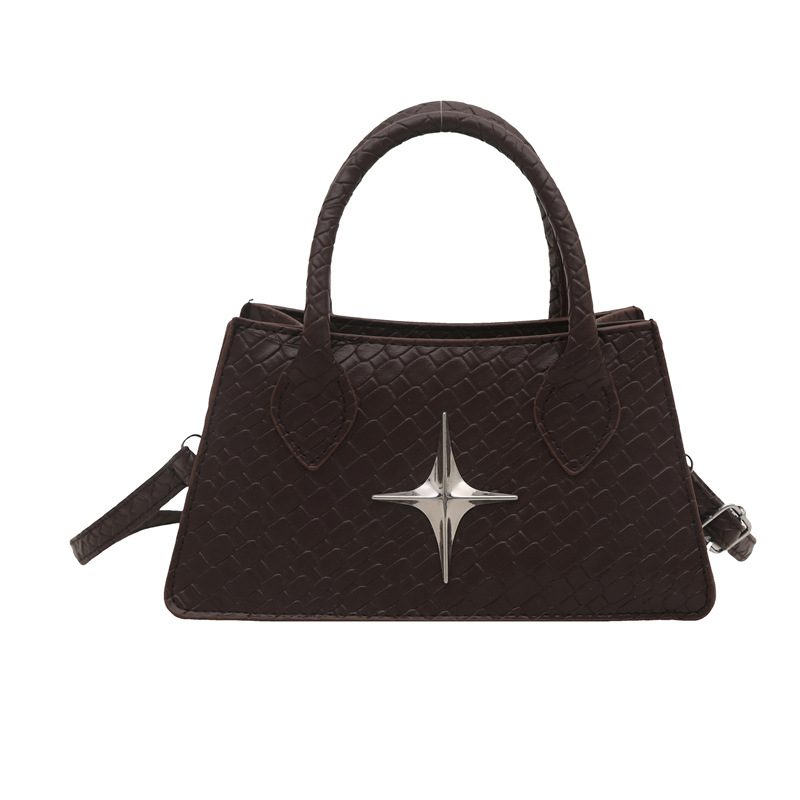 Minimalist Square Crossbody Top-Handle Bag view 10