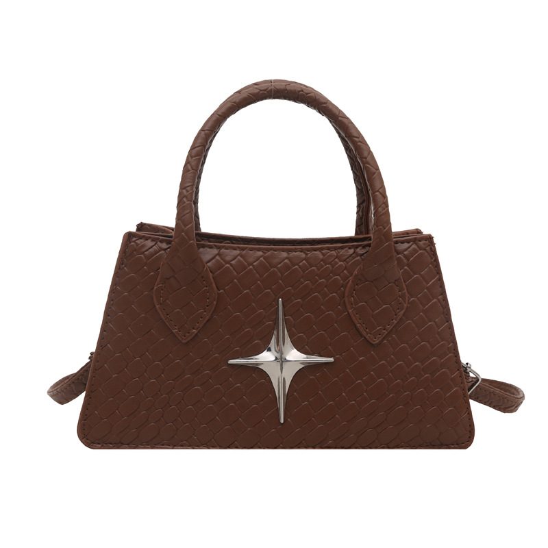 Minimalist Square Crossbody Top-Handle Bag view 11