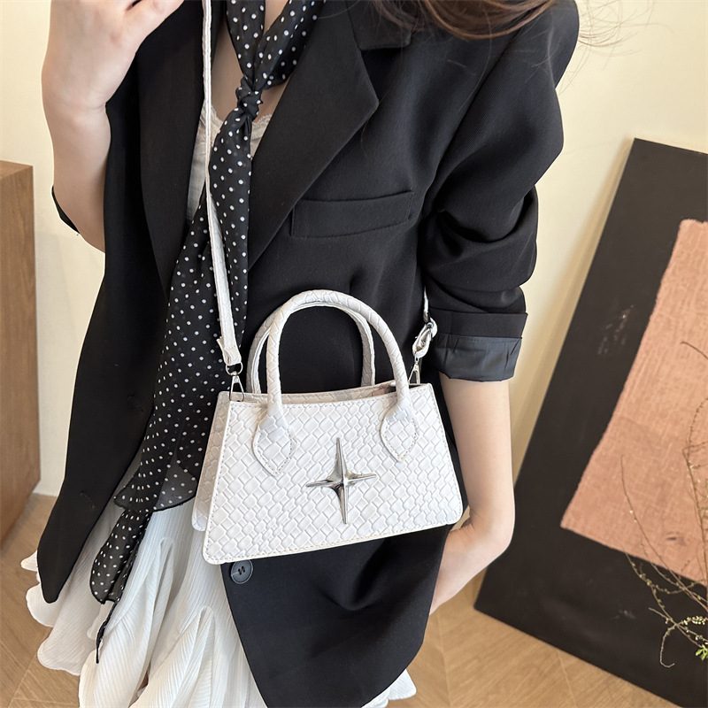 Minimalist Square Crossbody Top-Handle Bag view 2