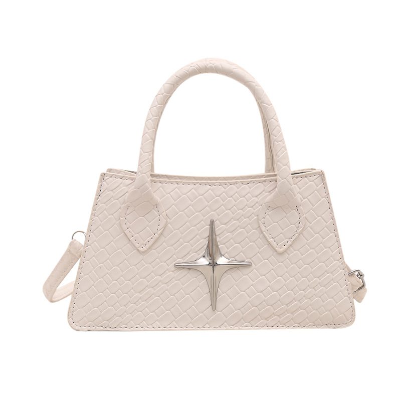 Minimalist Square Crossbody Top-Handle Bag view 6