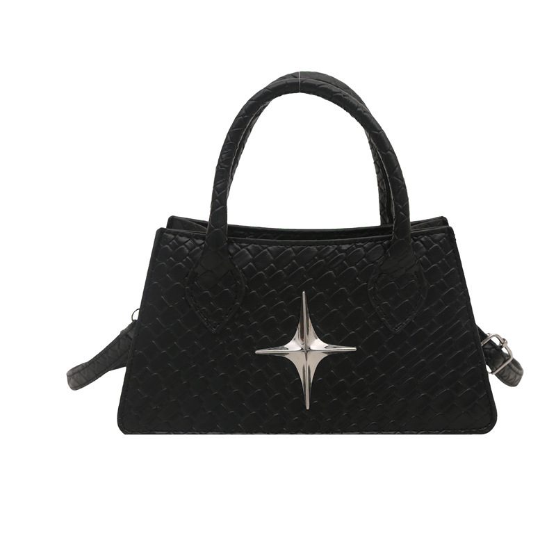 Minimalist Square Crossbody Top-Handle Bag view 7