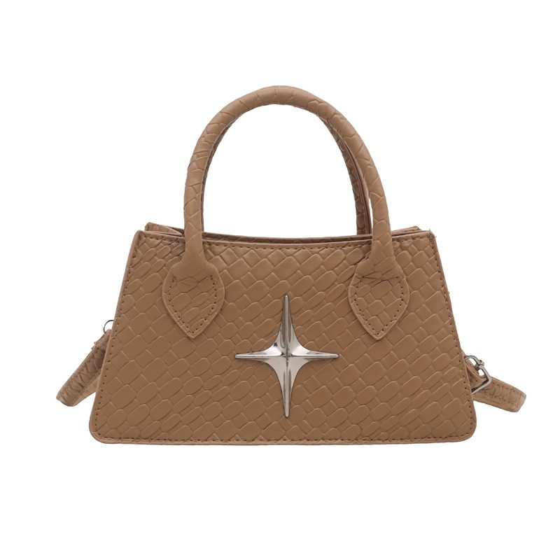 Minimalist Square Crossbody Top-Handle Bag view 8