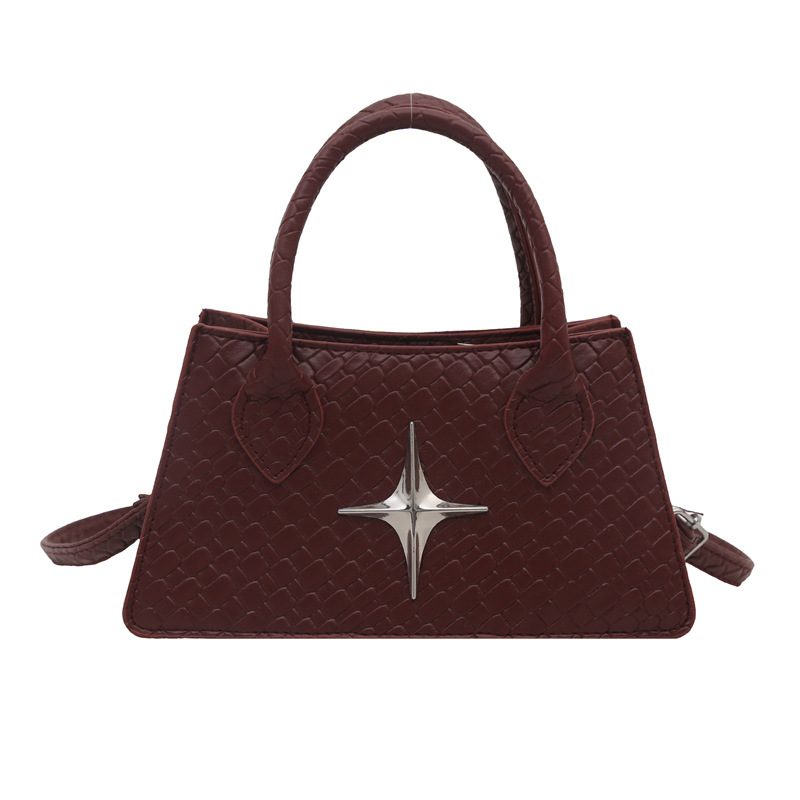 Minimalist Square Crossbody Top-Handle Bag view 9