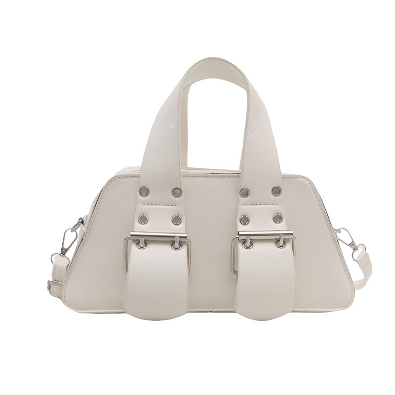 Edgy Moto Crossbody Shoulder Bag view 7