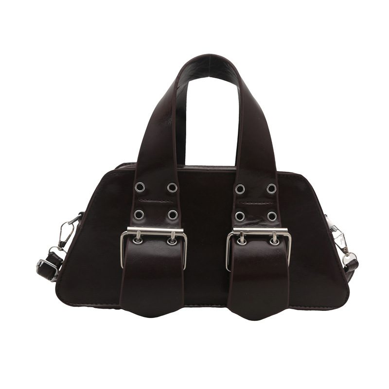 Edgy Moto Crossbody Shoulder Bag view 9