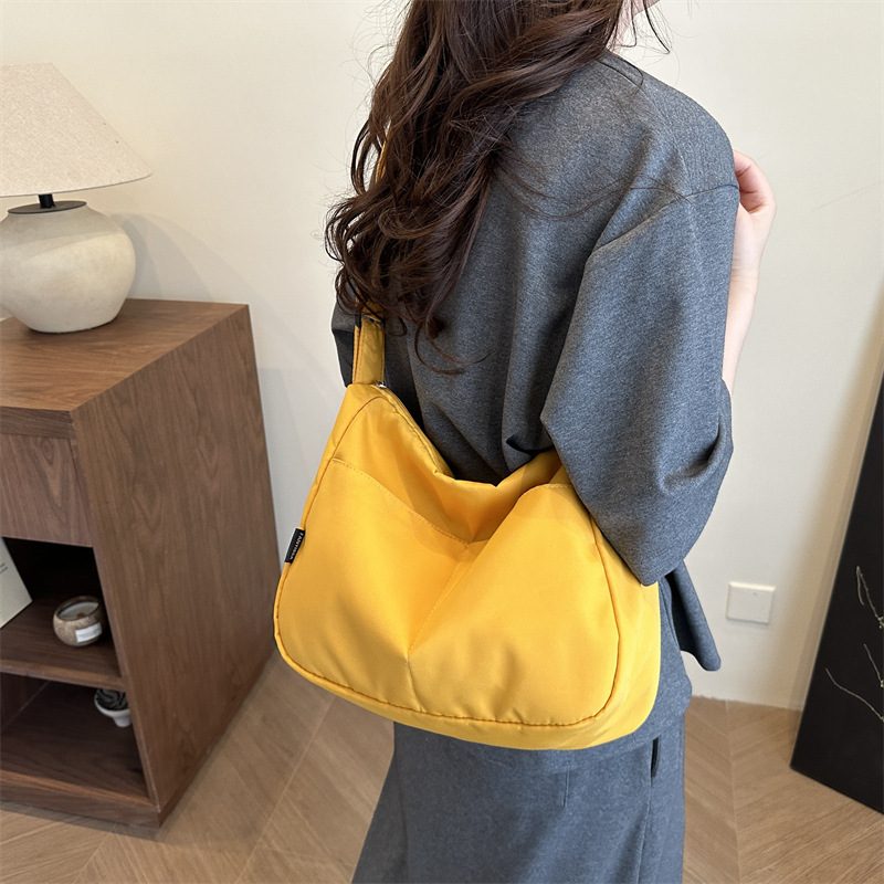 Canvas Slouchy Large Capacity Crossbody Bag view 2