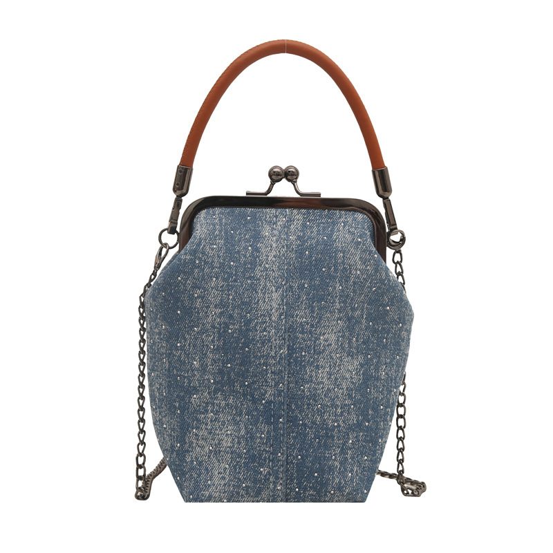 Retro Denim Crossbody Phone Bag view 8
