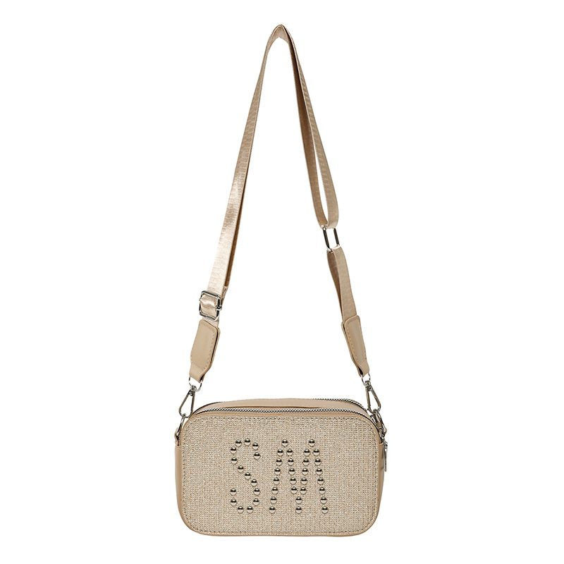 Camera Bag Wide Strap Crossbody Mini Square Bag view 6