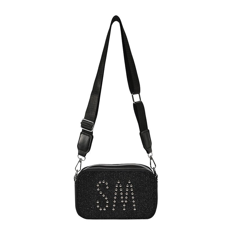 Camera Bag Wide Strap Crossbody Mini Square Bag view 8