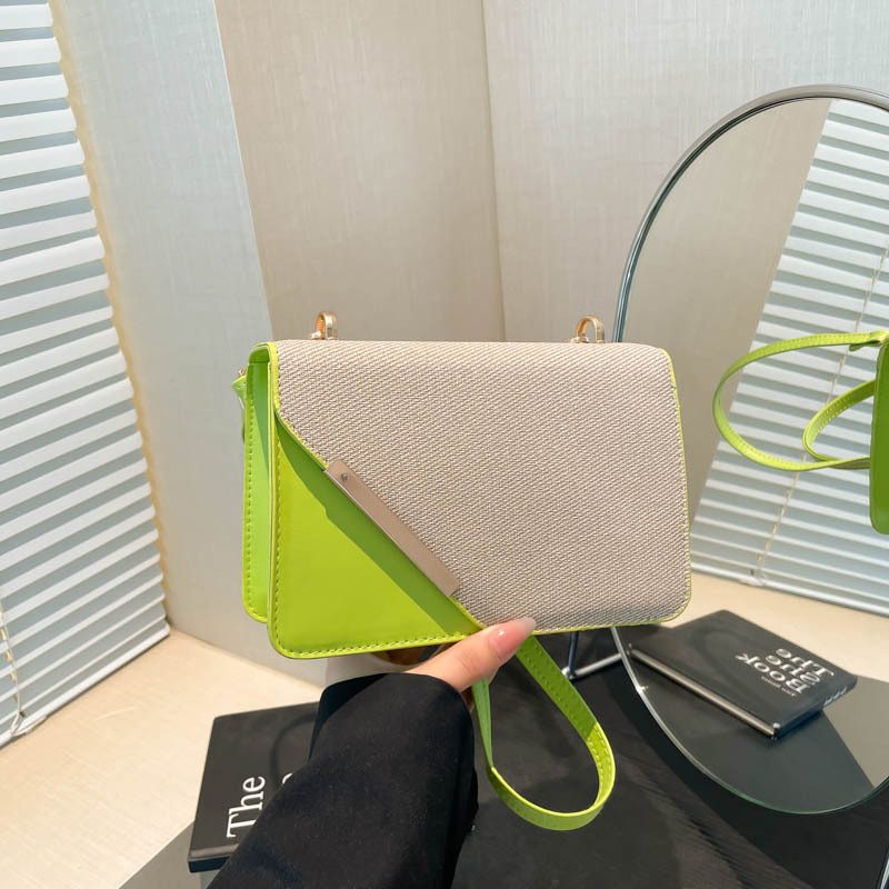 Color-Block Mini Square Crossbody Bag view 2