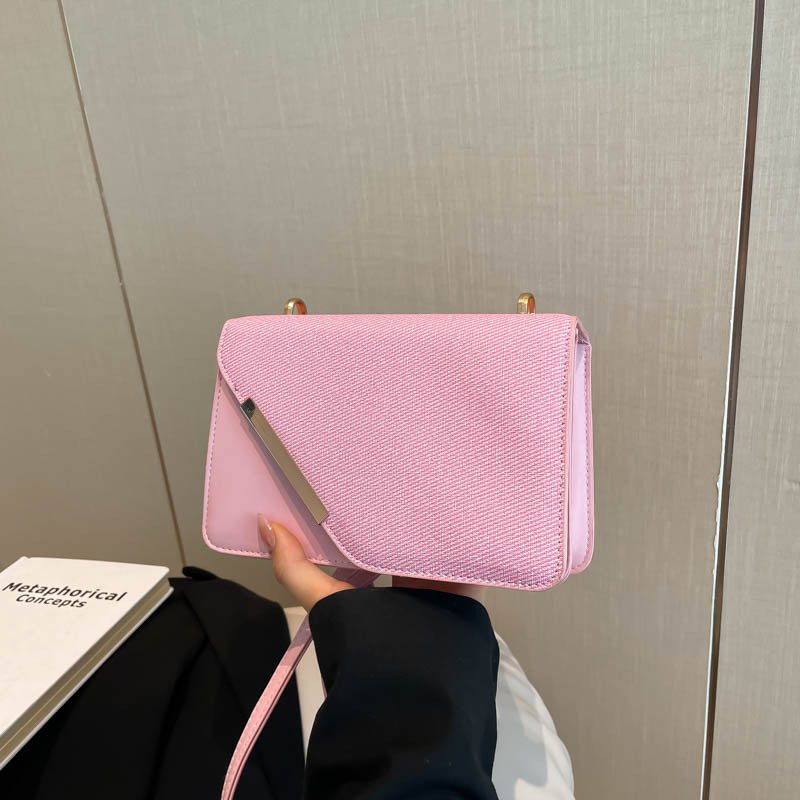 Color-Block Mini Square Crossbody Bag view 4