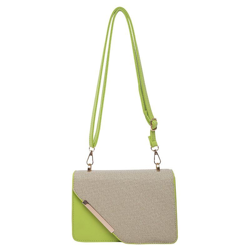 Color-Block Mini Square Crossbody Bag view 9