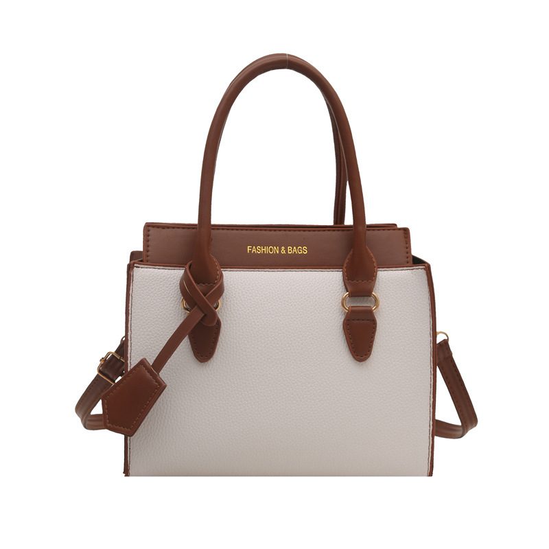 Color-Block Large Capacity Crossbody Shoulder Bag view 6
