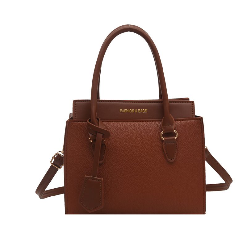 Color-Block Large Capacity Crossbody Shoulder Bag view 7