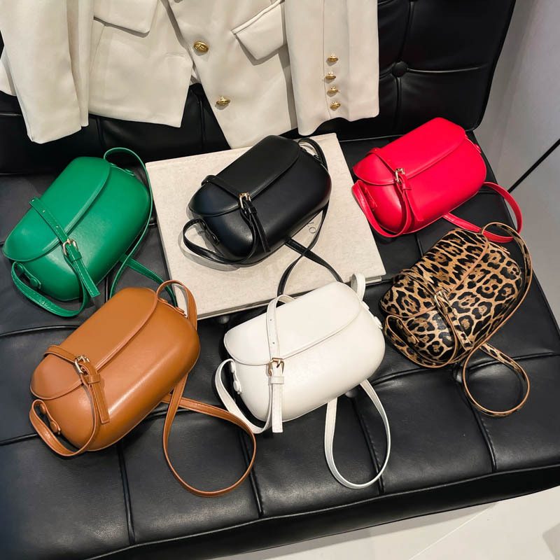 Vintage Saddle Crossbody Shoulder Bag