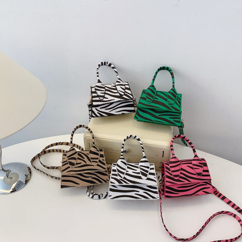 Zebra Print Mini Crossbody Bag