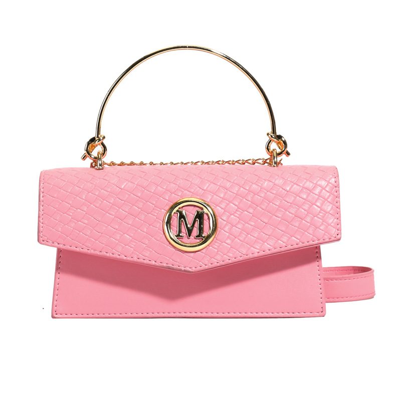 Woven Texture Top-Handle Crossbody Bag view 8