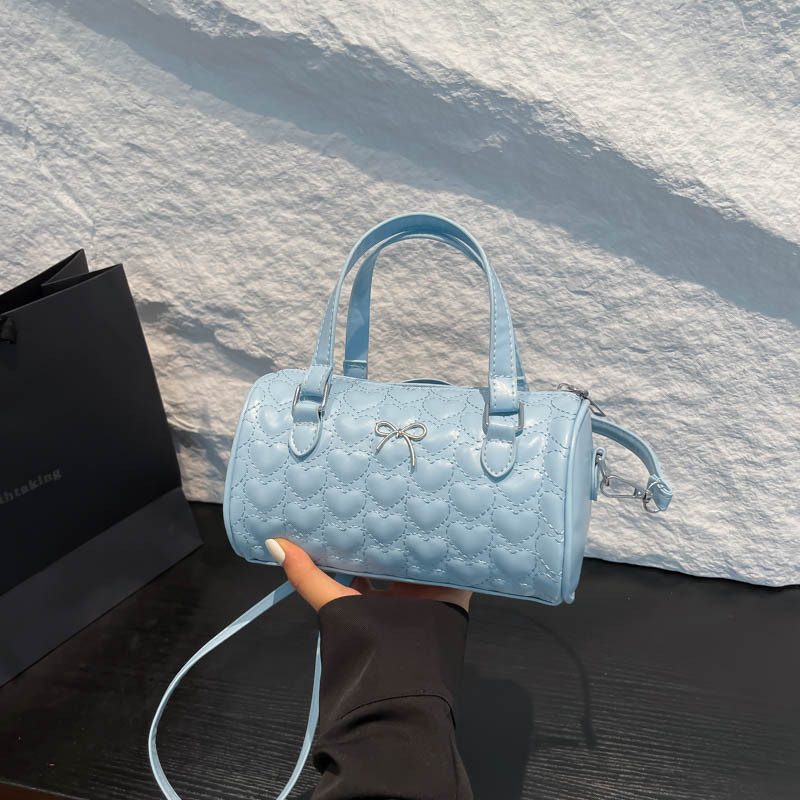 Heart Embroidered Mini Crossbody Bag view 4