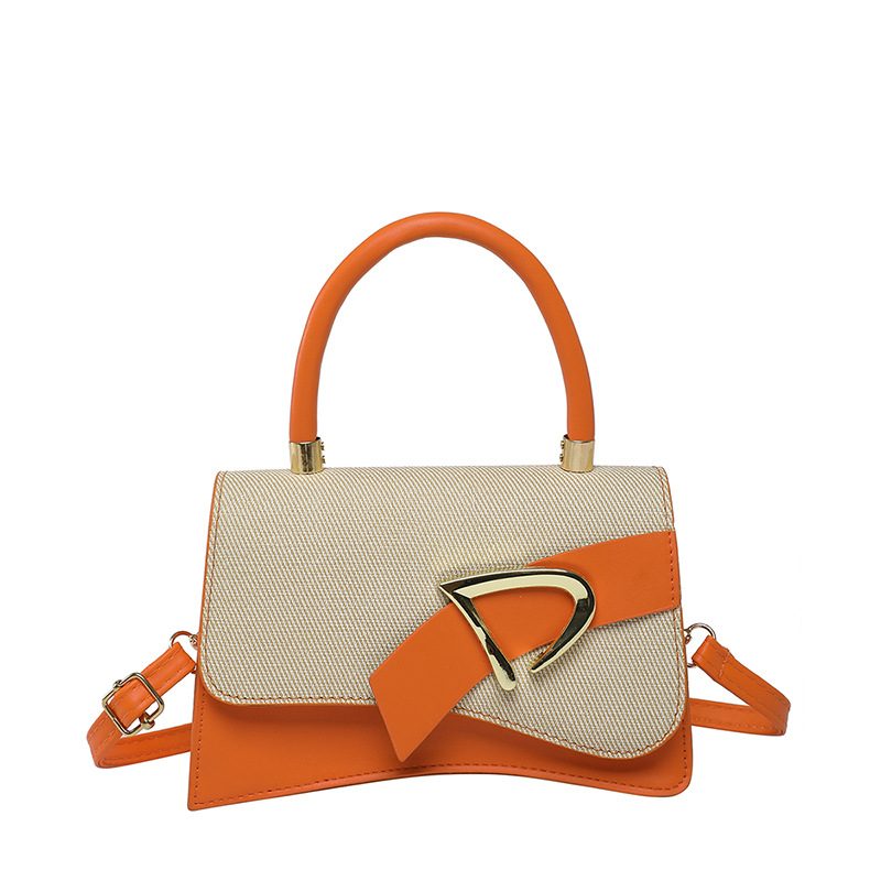 Color-Block Belted Mini Square Crossbody view 10