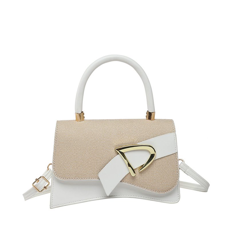 Color-Block Belted Mini Square Crossbody view 5