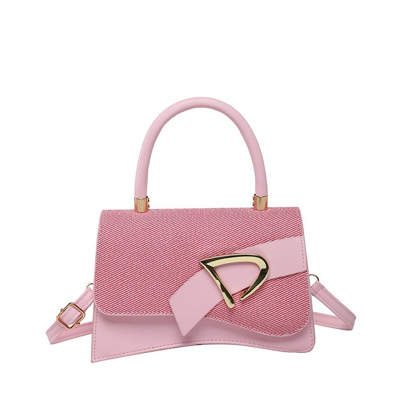 Color-Block Belted Mini Square Crossbody view 6