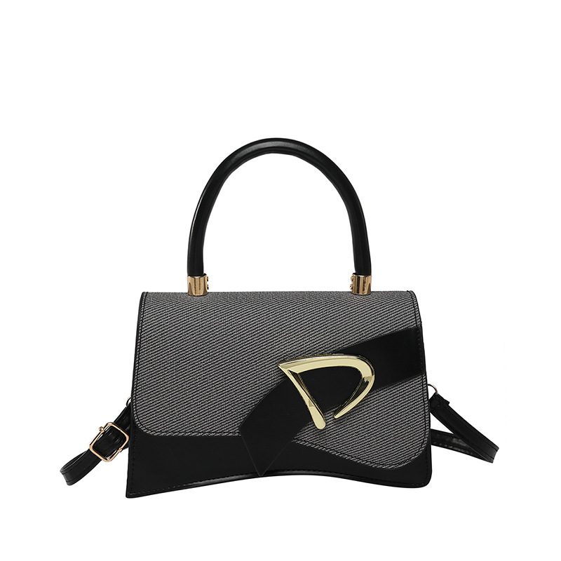 Color-Block Belted Mini Square Crossbody view 7