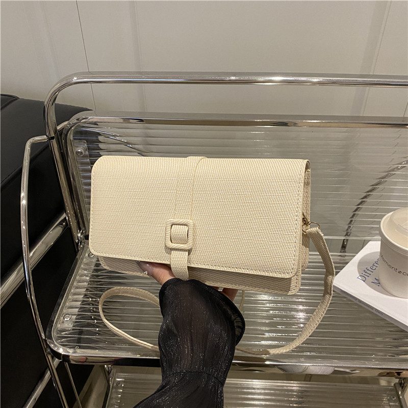 Retro Solid Color Mini Square Crossbody view 2