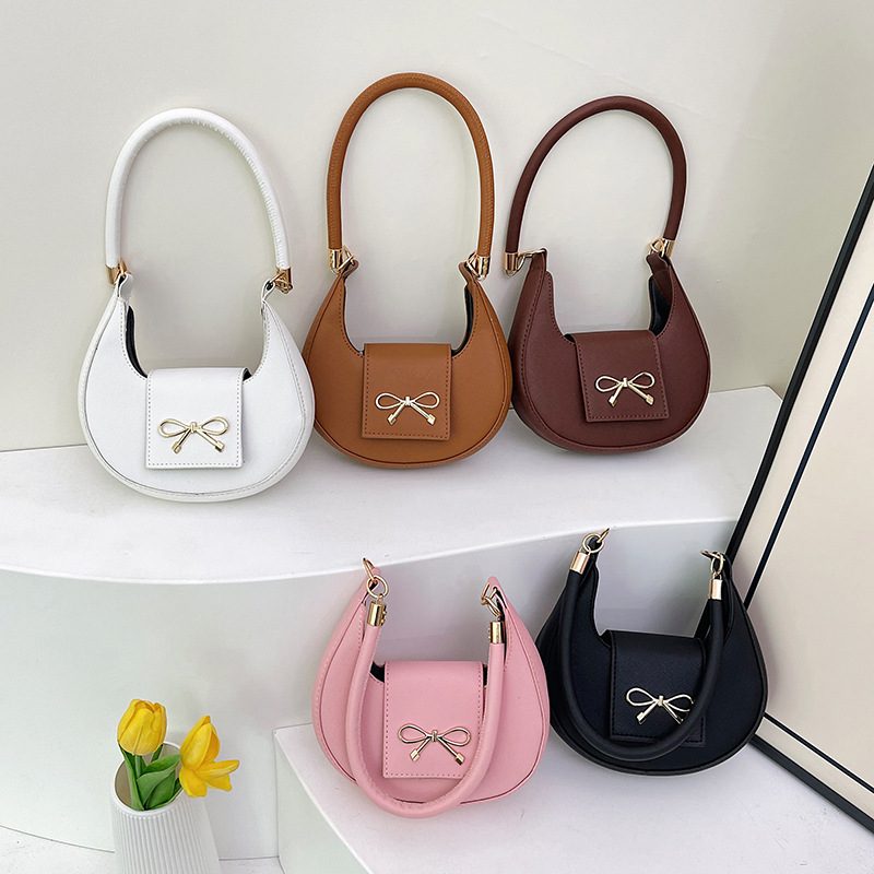 Bow Detail Mini Square Crossbody