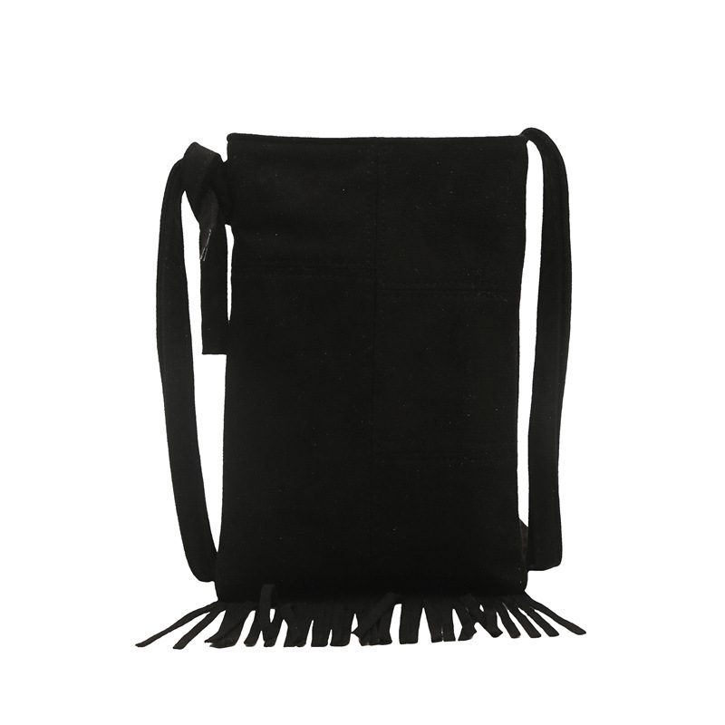 Sac bandoulière vertical avec pompons view 7