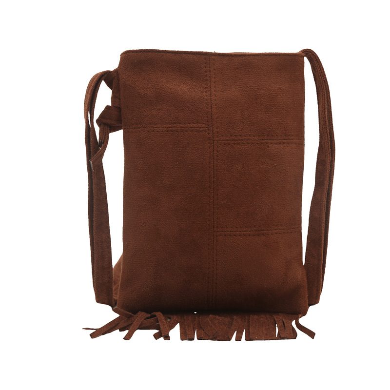Sac bandoulière vertical avec pompons view 8