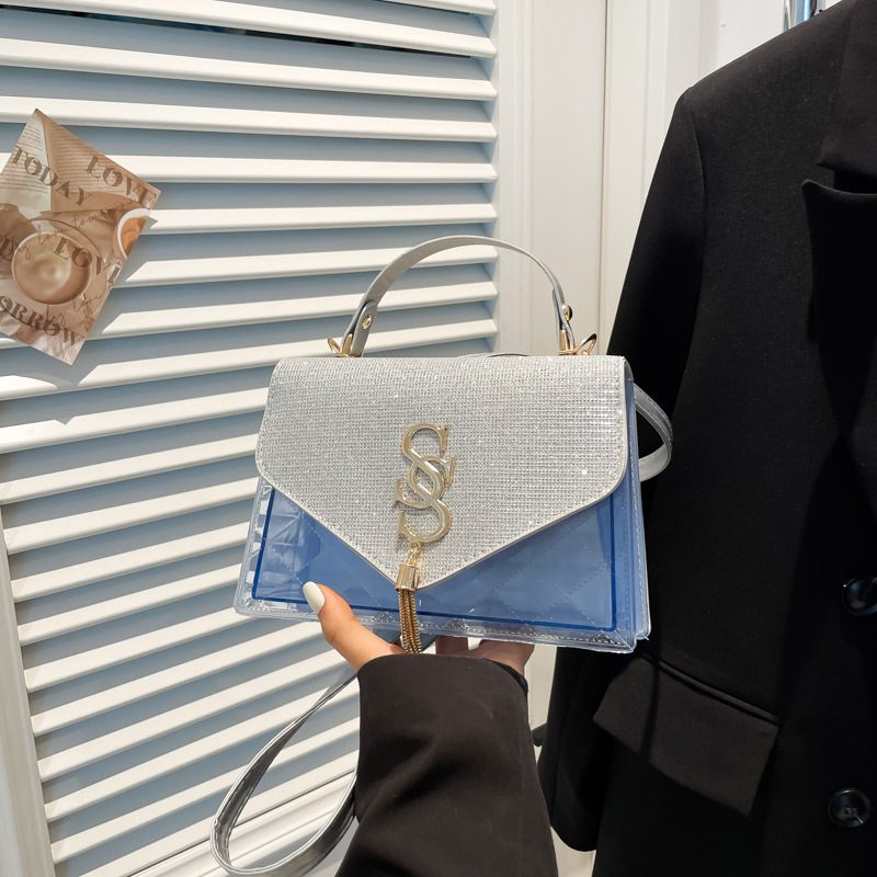 Sequin Mini Square Crossbody Bag view 2